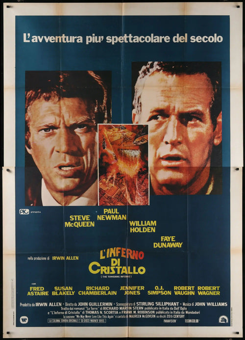 The Towering Inferno Original Vintage Movie Poster