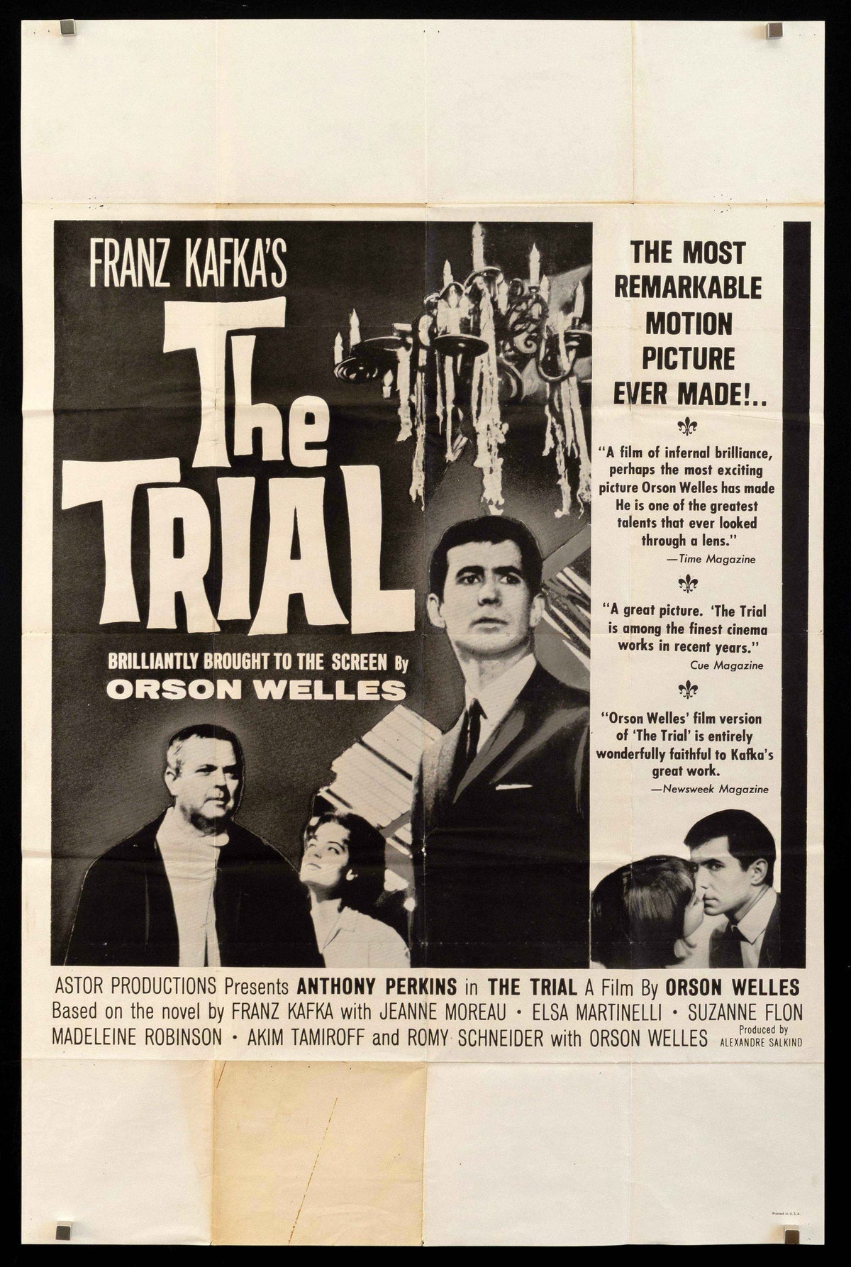 The Trial (Le Proces) Original Vintage Movie Poster