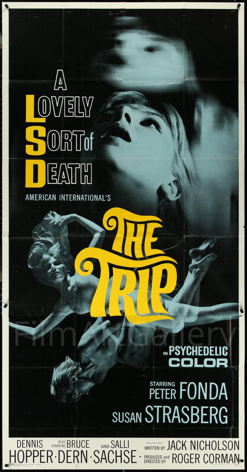 The Trip 3 Sheet (41x81) Original Vintage Movie Poster