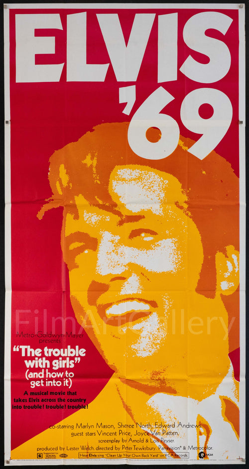 The Trouble With Girls Original Vintage Movie Poster