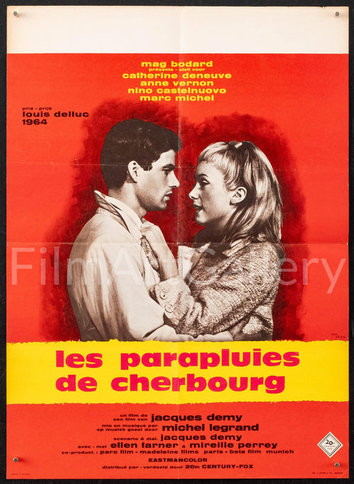 The Umbrellas of Cherbourg (Les Parapluies De Cherbourg) Original Vintage Movie Poster