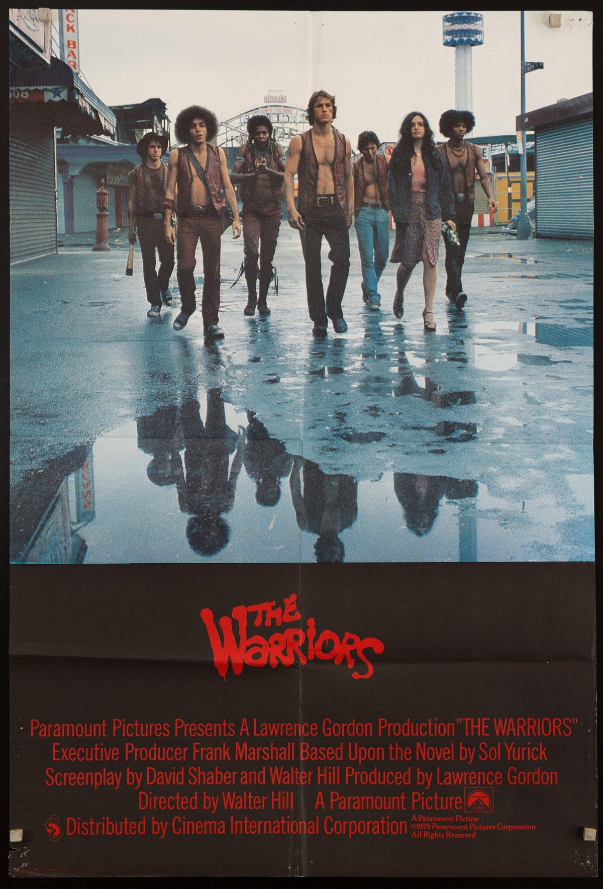 The Warriors Original Vintage Movie Poster