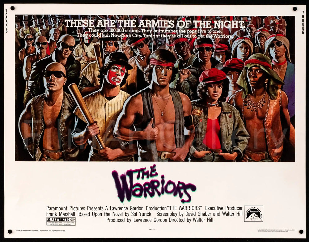 The Warriors Original Vintage Movie Poster