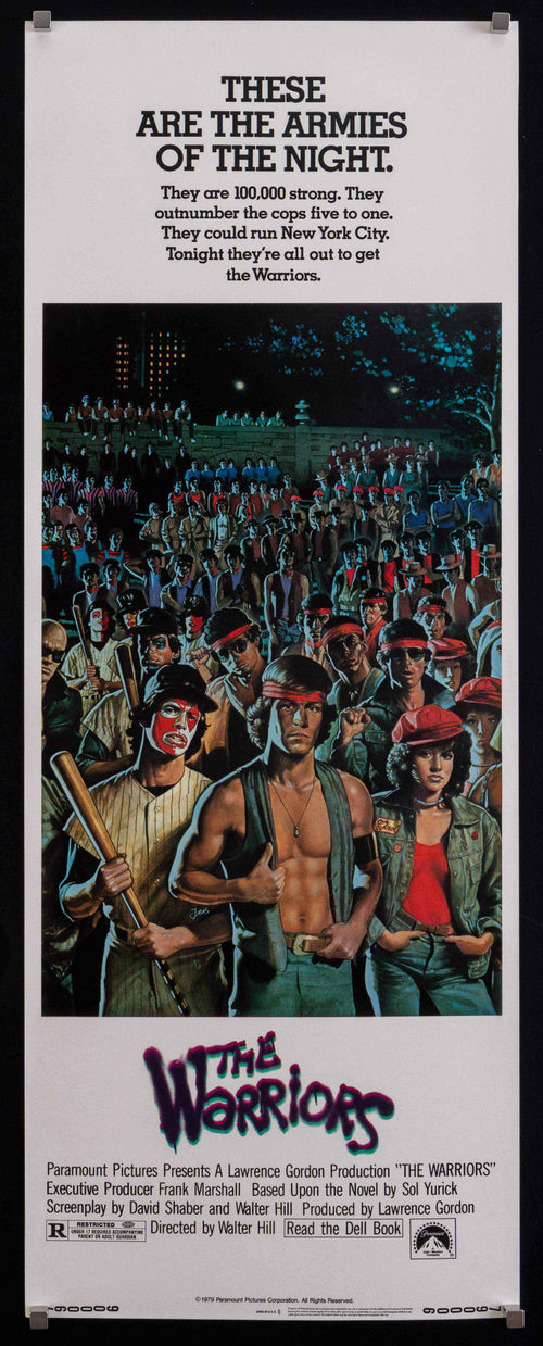 The Warriors Original Vintage Movie Poster