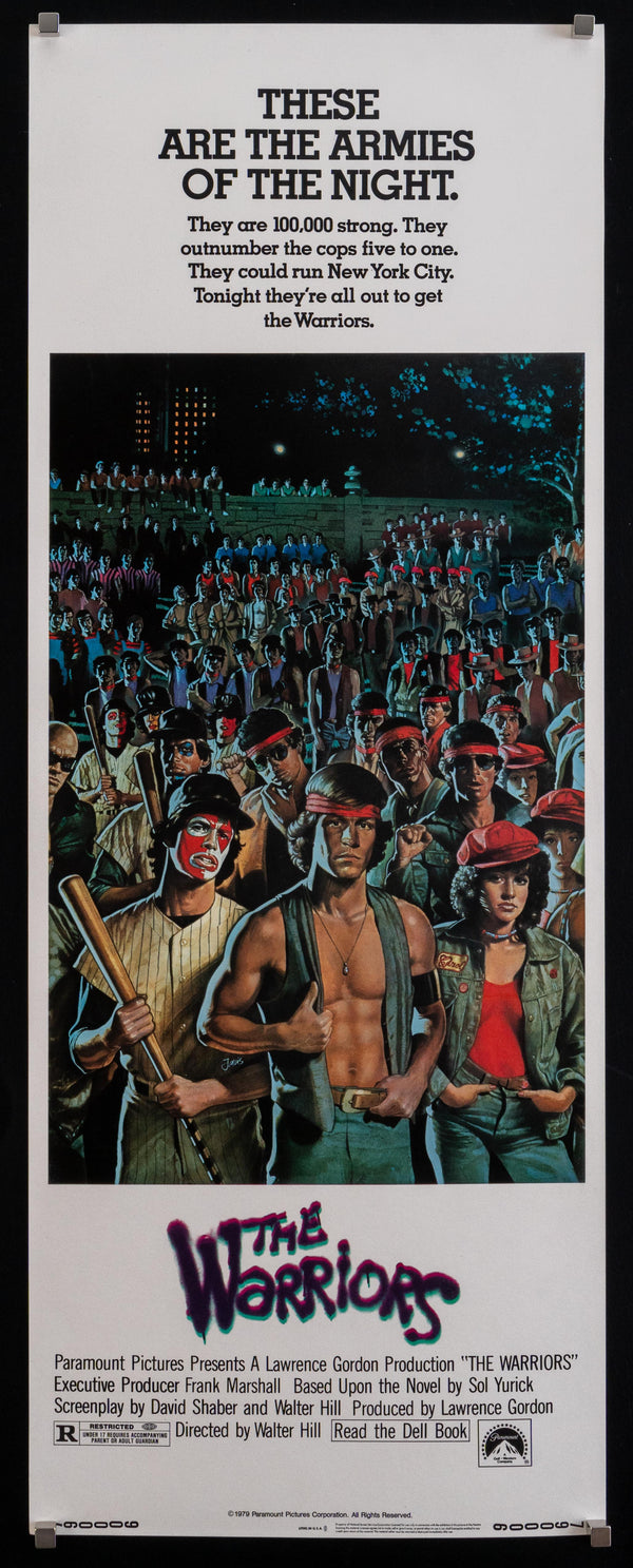 the warriours 2sheet poster ポスター ウォーリアーズ 映画『ウォリアーズ』（The Warriors）US版復刻ポスター #2