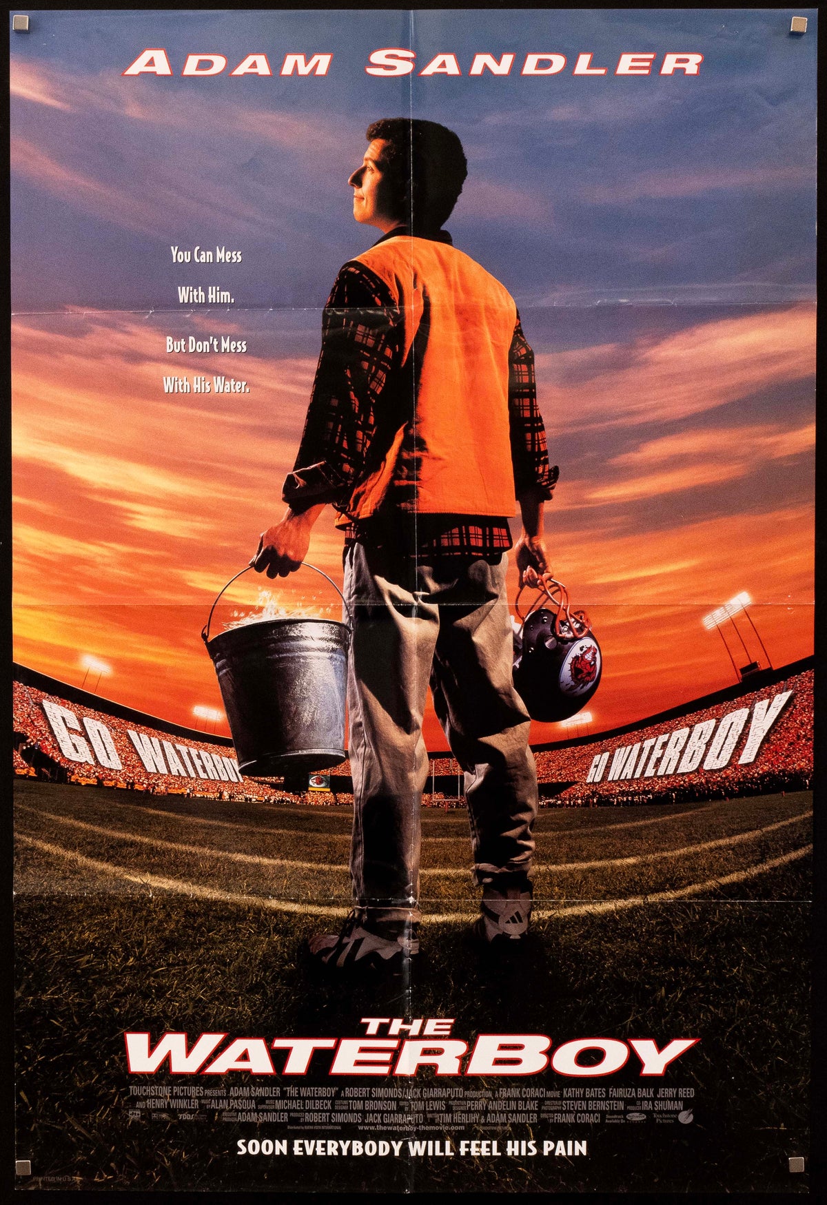 The Waterboy Original Vintage Movie Poster