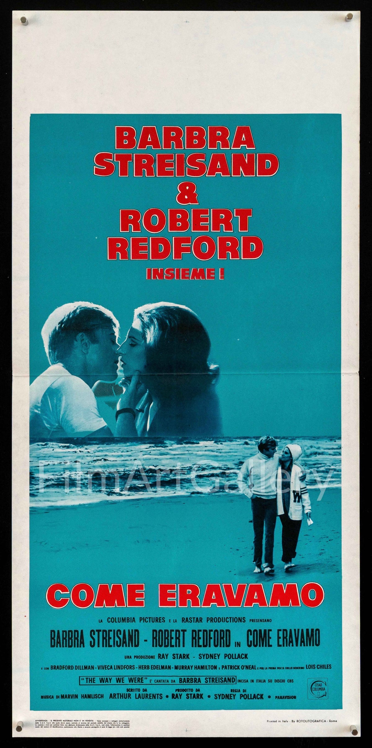 The Way We Were Original Vintage Movie Poster