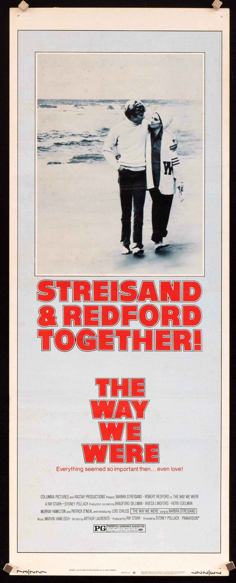 The Way We Were Original Vintage Movie Poster