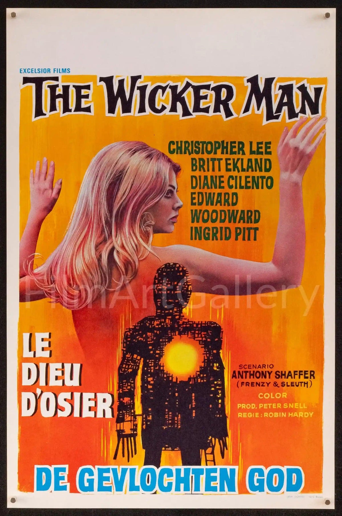 The Wicker Man Original Vintage Movie Poster