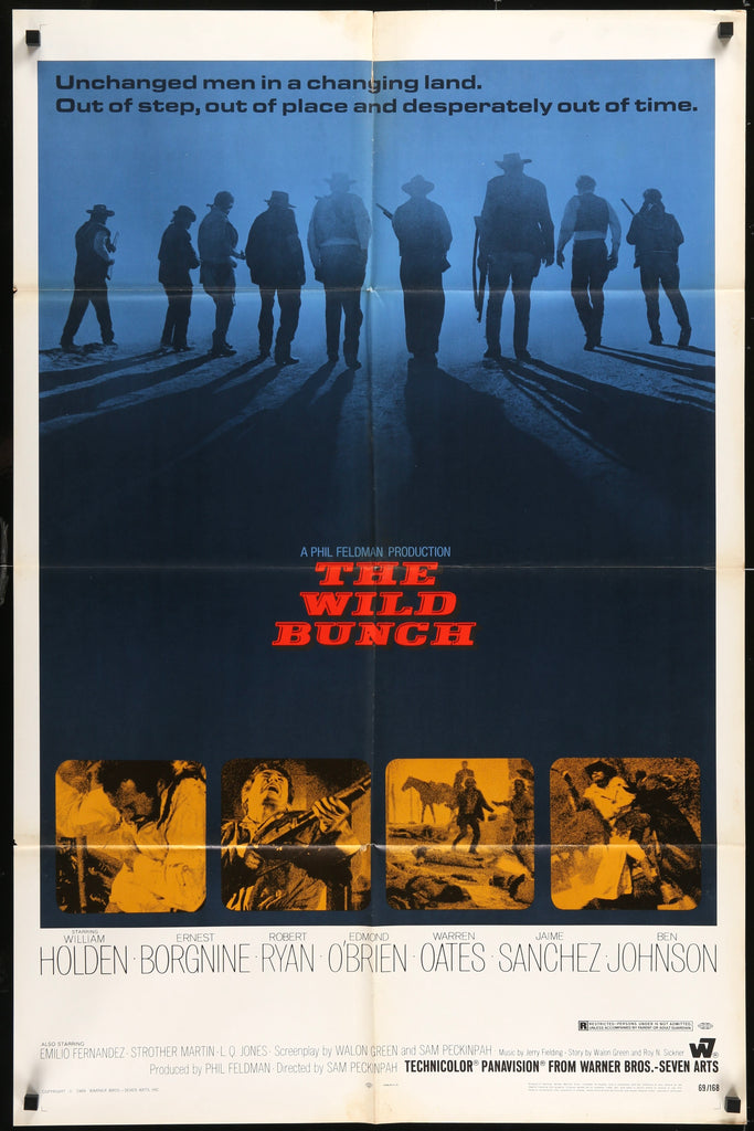 The Wild Bunch Original Vintage Movie Poster