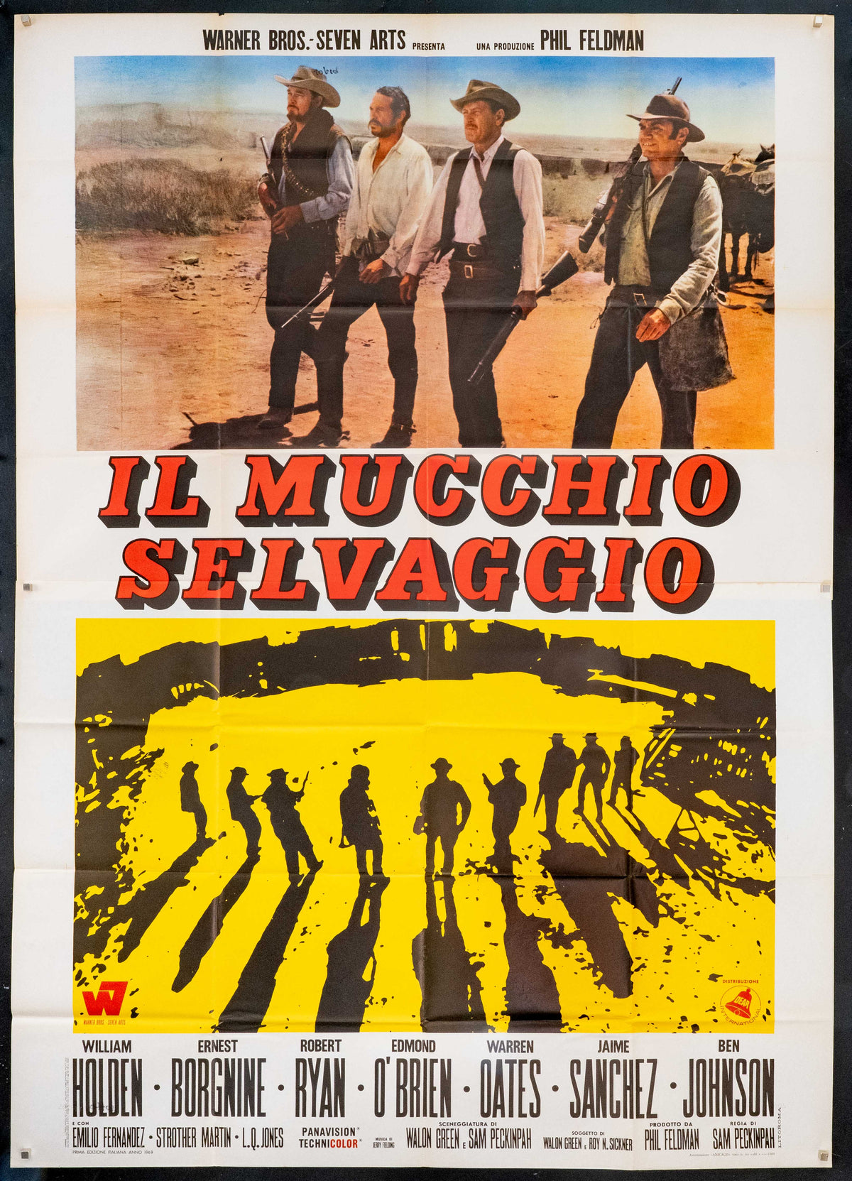 The Wild Bunch Original Vintage Movie Poster