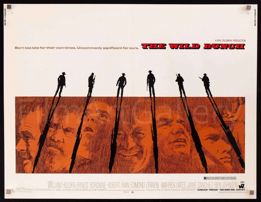 The Wild Bunch Original Vintage Movie Poster