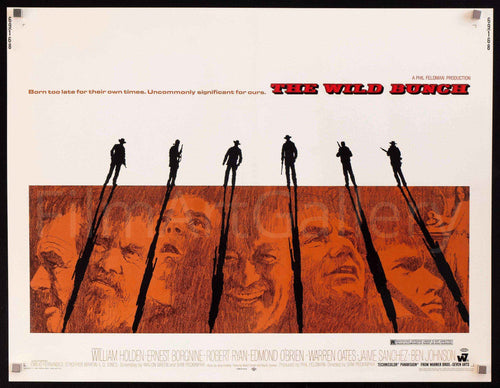 The Wild Bunch Original Vintage Movie Poster