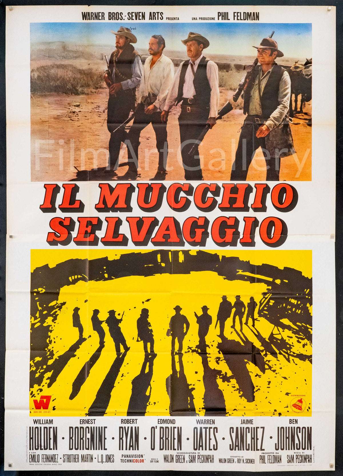 The Wild Bunch Original Vintage Movie Poster