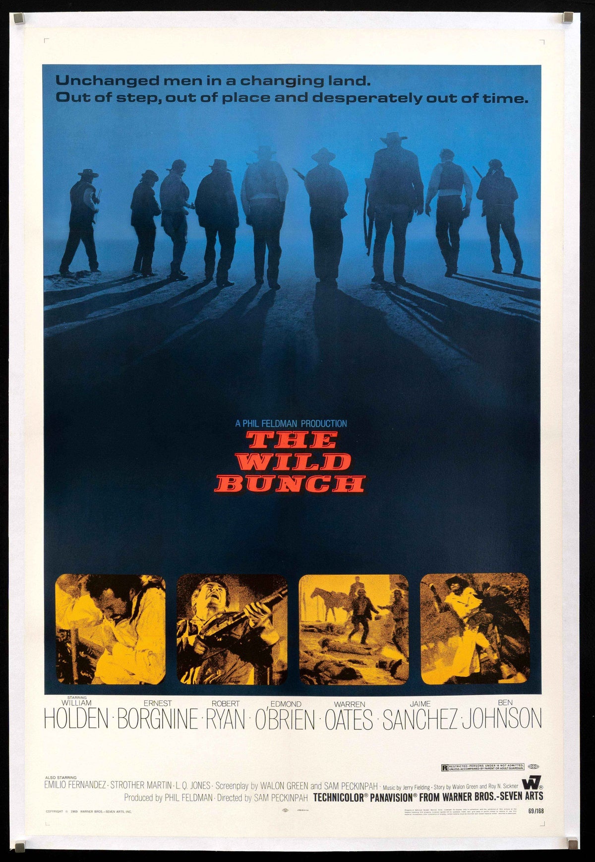 The Wild Bunch Original Vintage Movie Poster