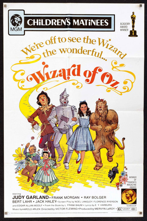 The Wizard Of Oz Original Vintage Movie Poster