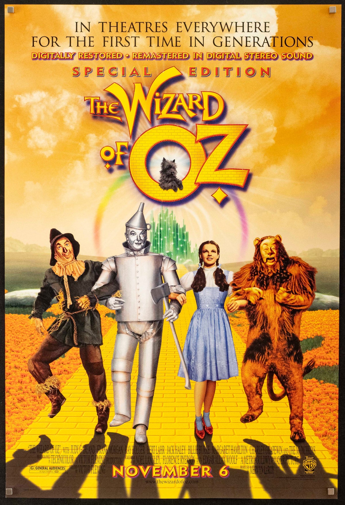 The Wizard Of Oz Original Vintage Movie Poster