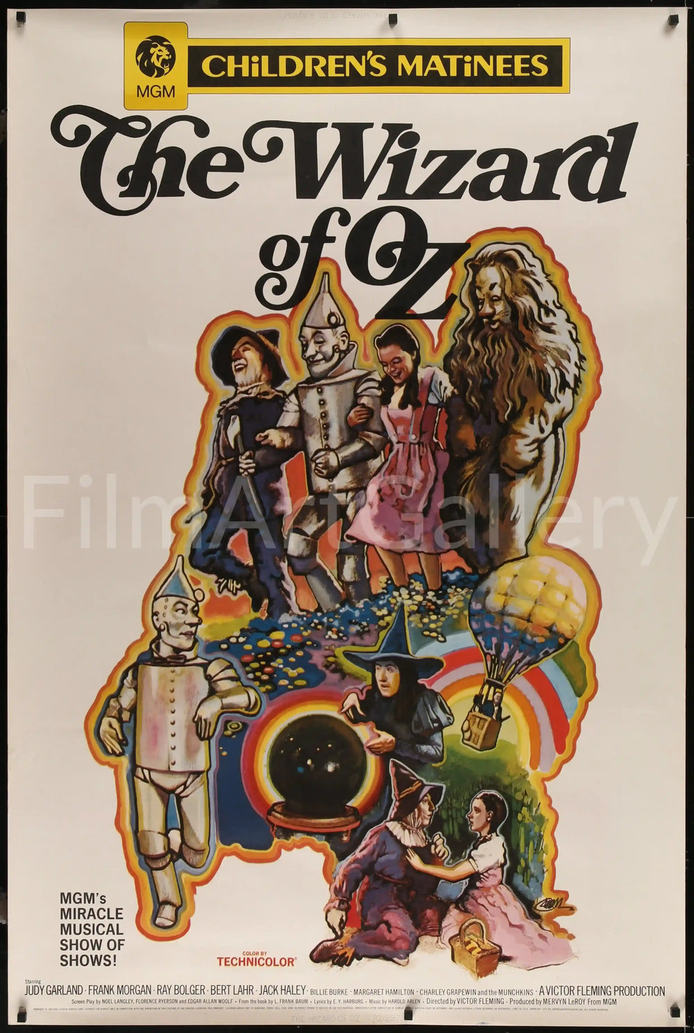 The Wizard Of Oz Original Vintage Movie Poster