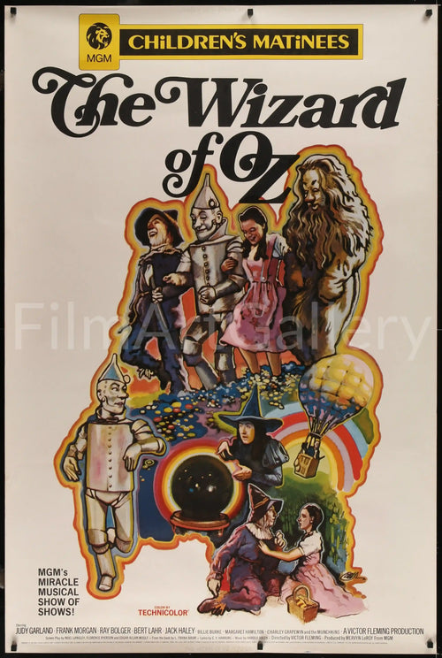 The Wizard Of Oz Original Vintage Movie Poster