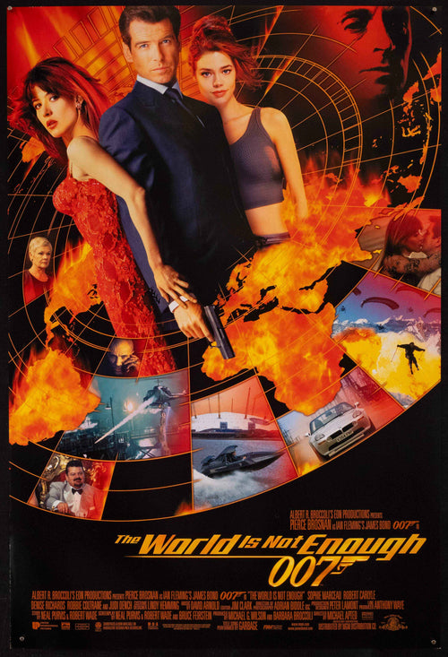 The World Is Not Enough Original Vintage Movie Poster
