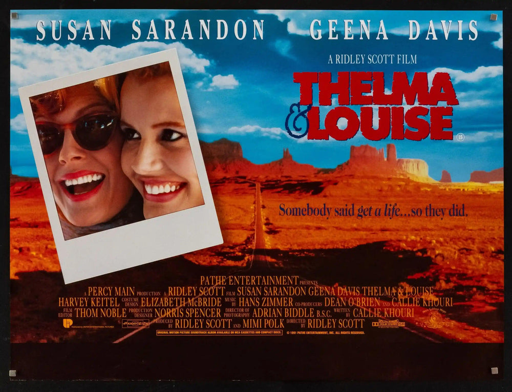 Thelma &amp; Louise Original Vintage Movie Poster