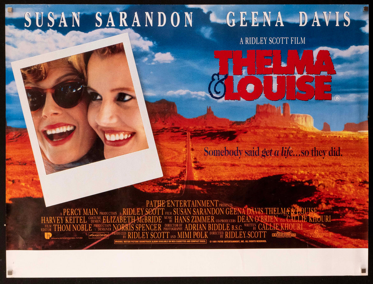 Thelma &amp; Louise Original Vintage Movie Poster