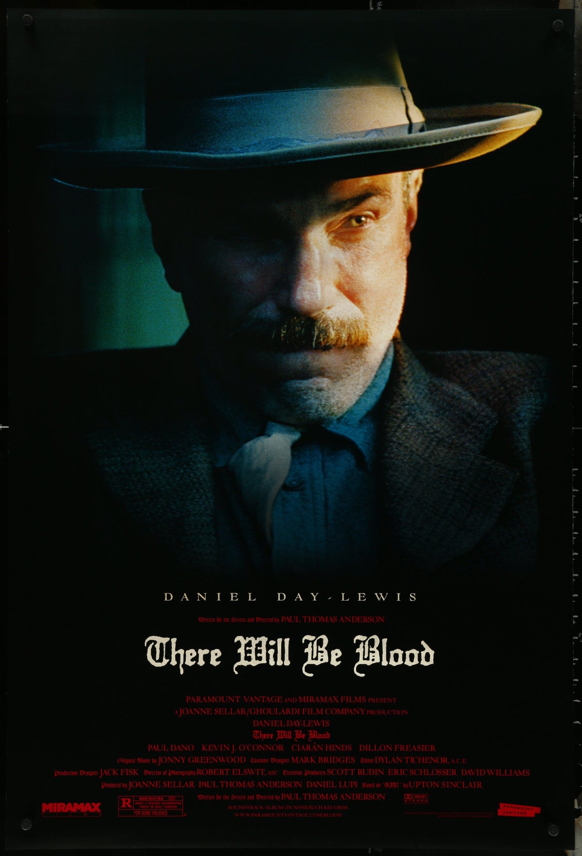 There Will Be Blood Original Vintage Movie Poster