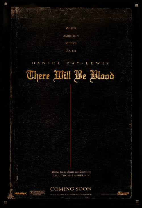 There Will Be Blood Original Vintage Movie Poster