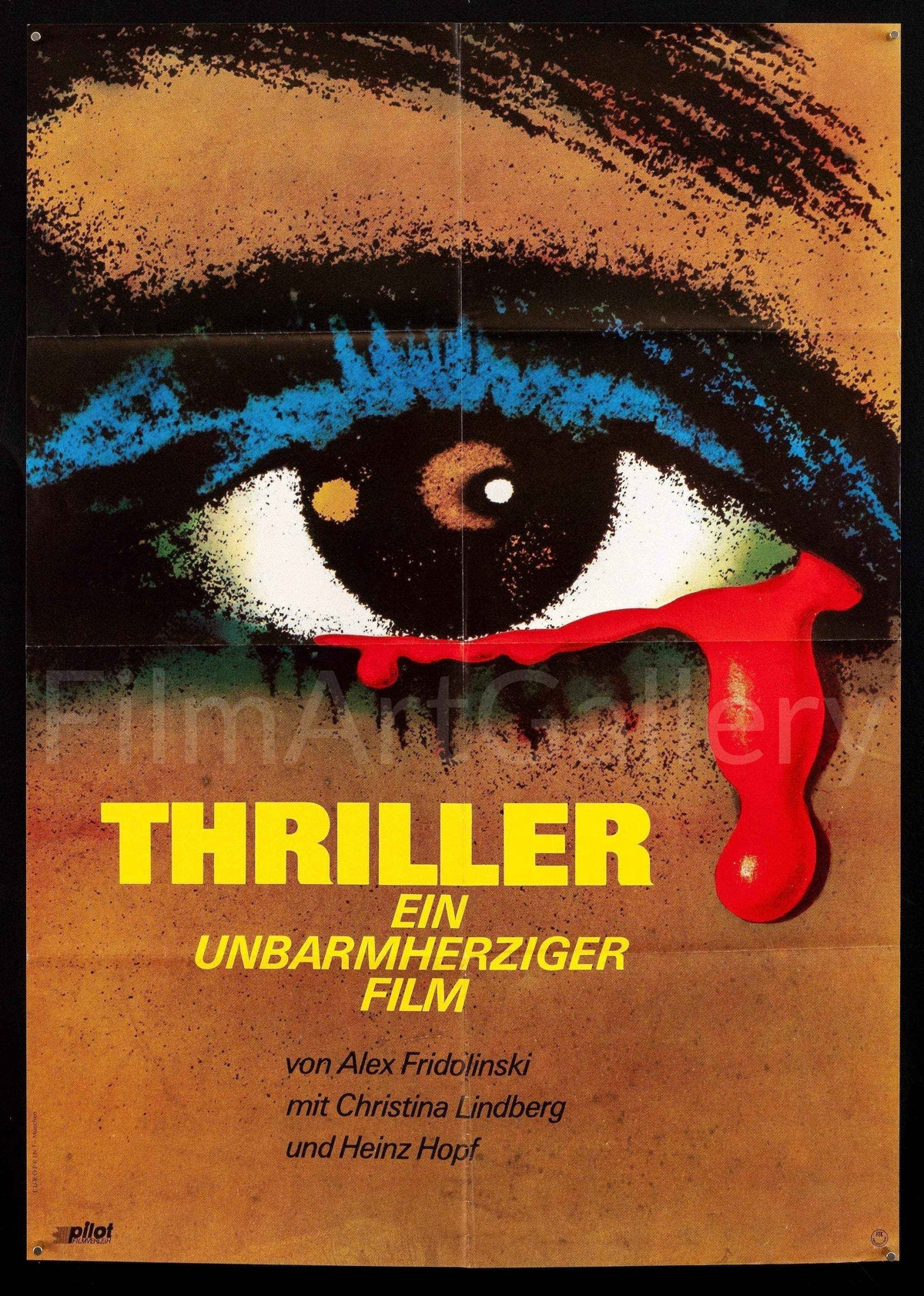They Call Her One Eye Original Vintage Movie Poster
