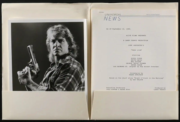 They Live Original Vintage Movie Poster