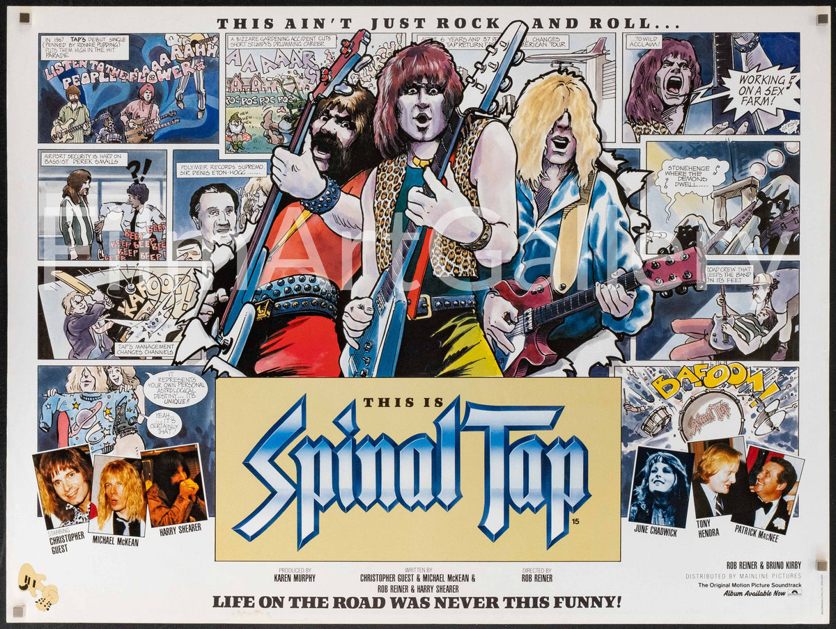 This Is Spinal Tap Original Vintage Movie Poster