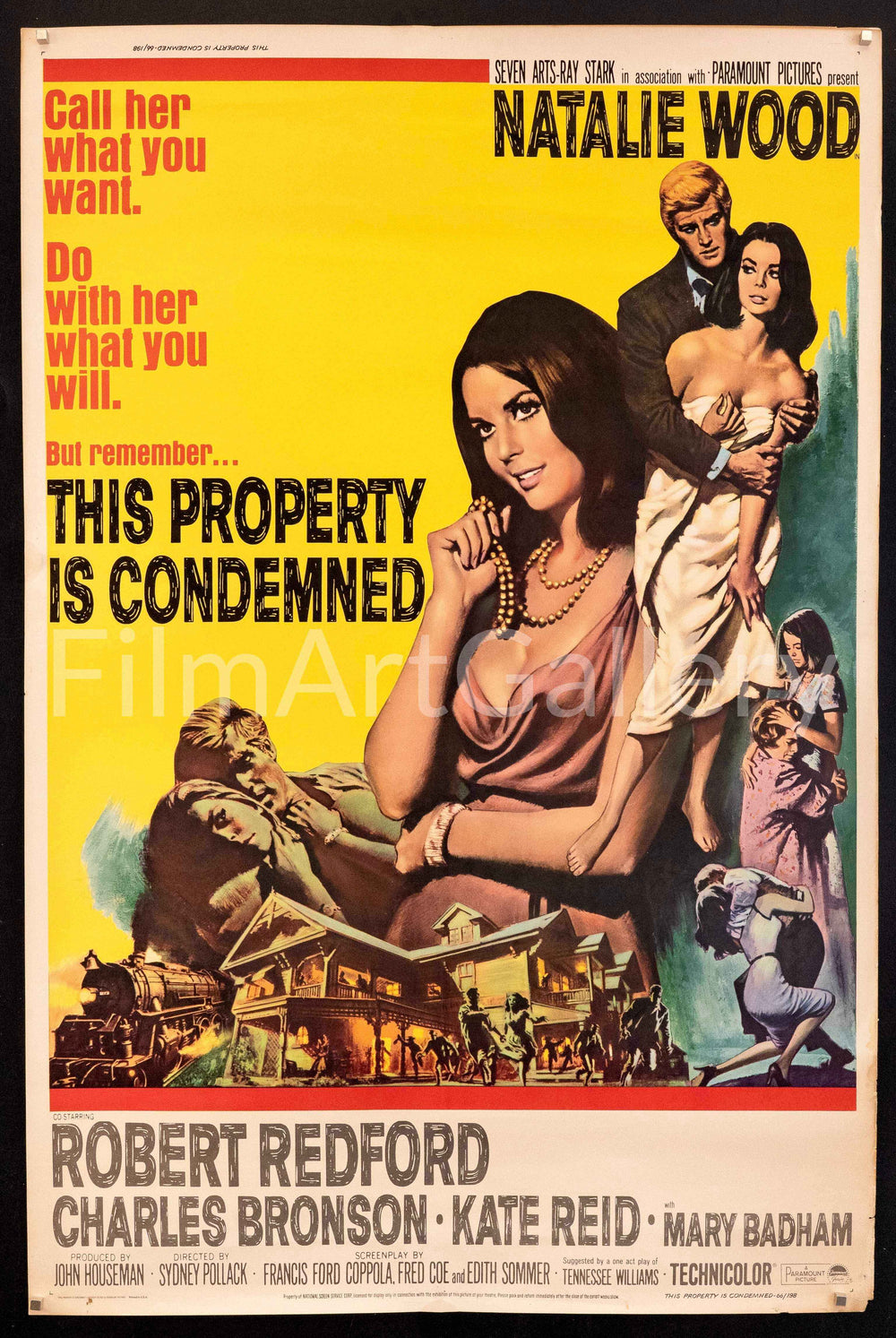 This Property Is Condemned Original Vintage Movie Poster