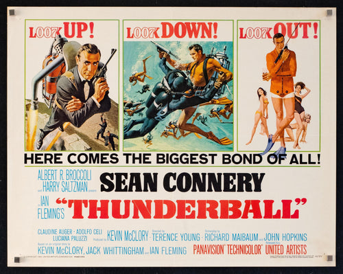 Thunderball Original Vintage Movie Poster