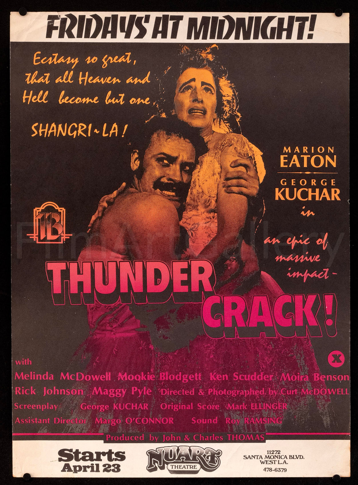 Thundercrack Original Vintage Movie Poster