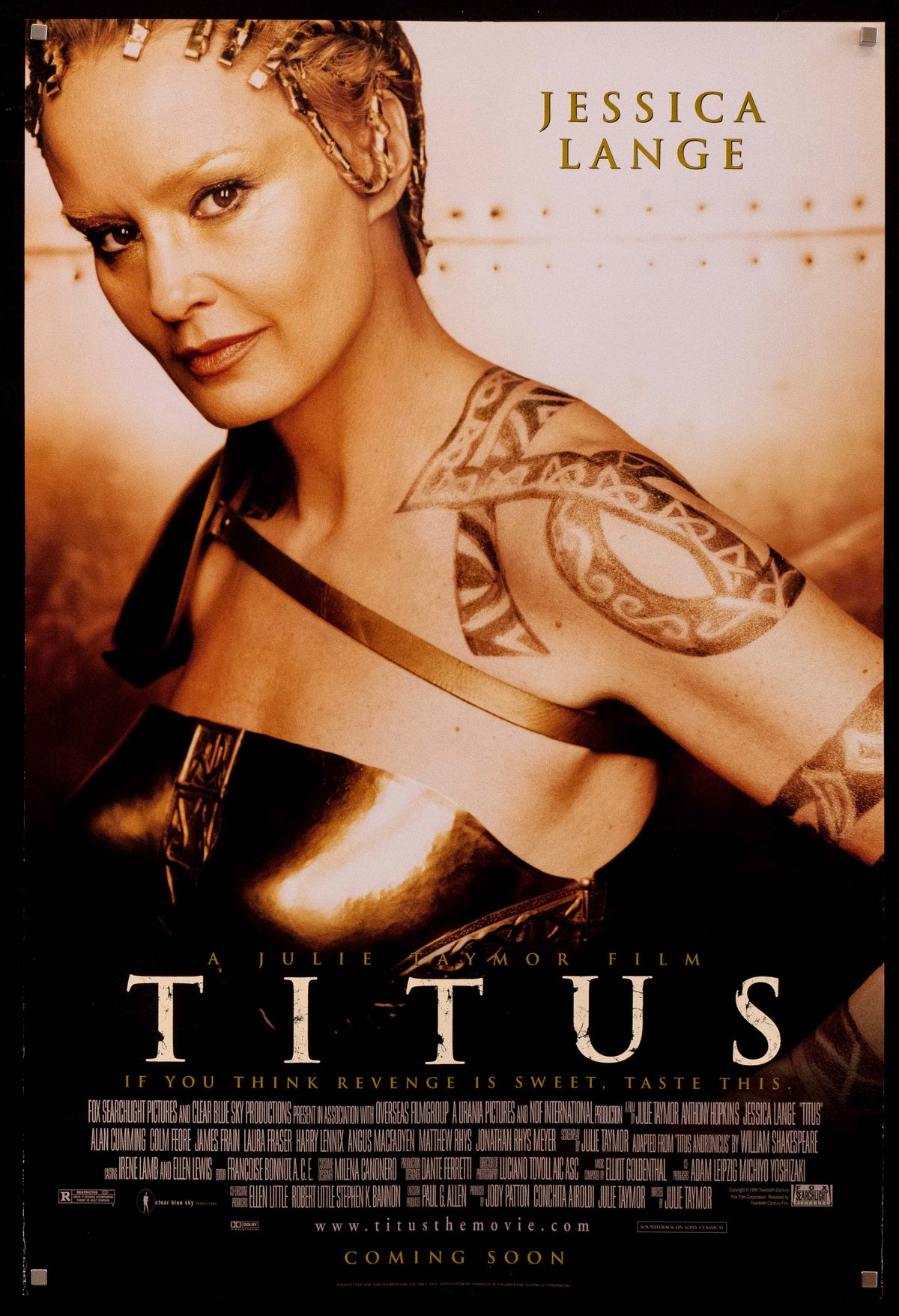 Titus Original Vintage Movie Poster