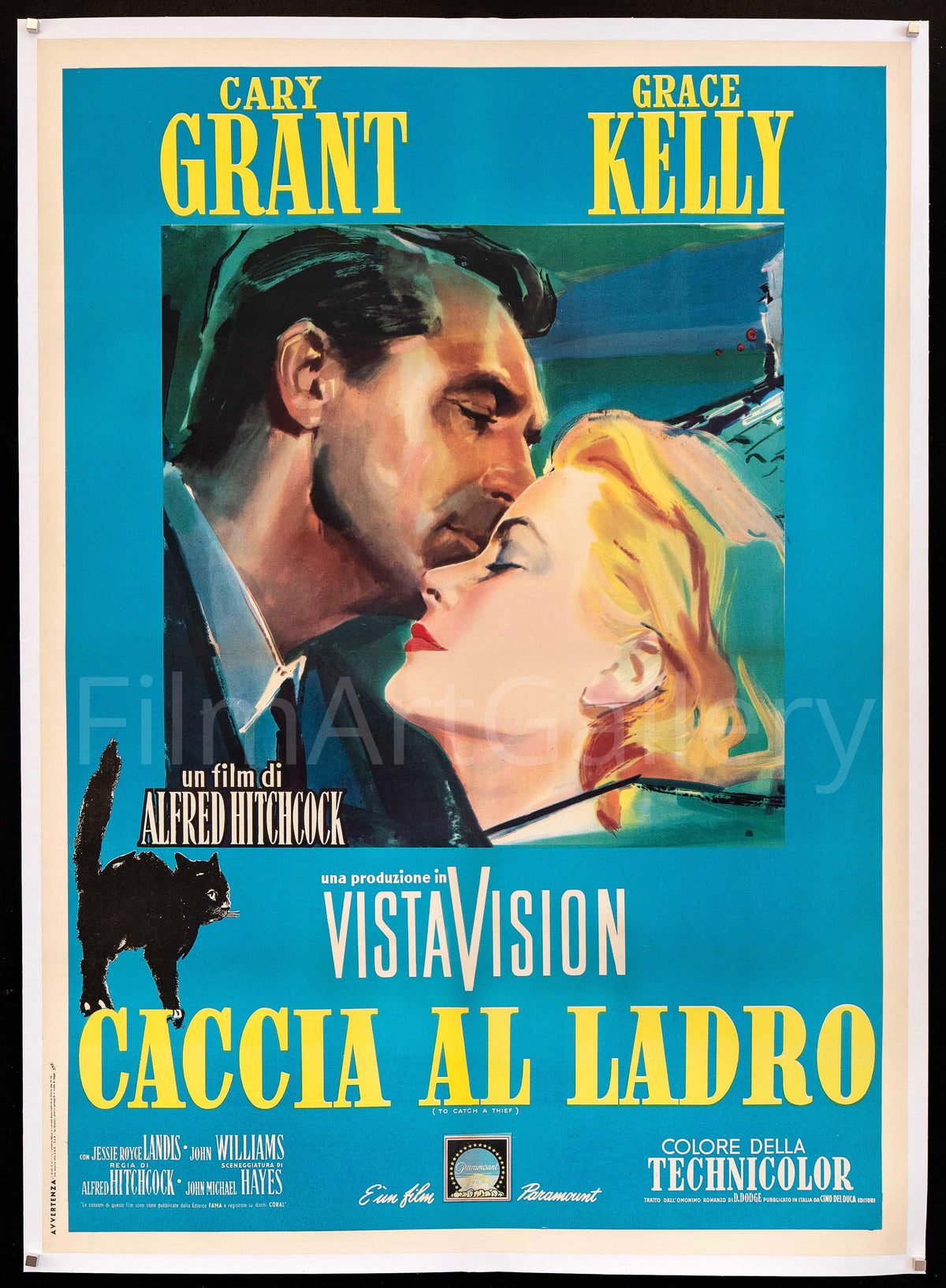 To Catch a Thief Original Vintage Movie Poster