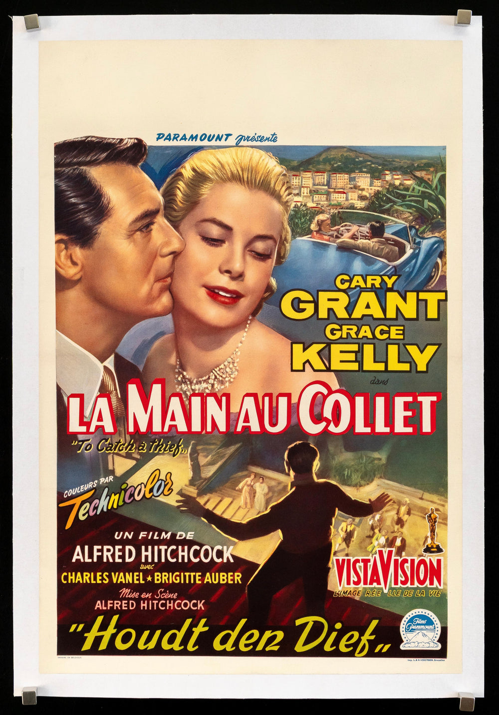 To Catch a Thief Original Vintage Movie Poster