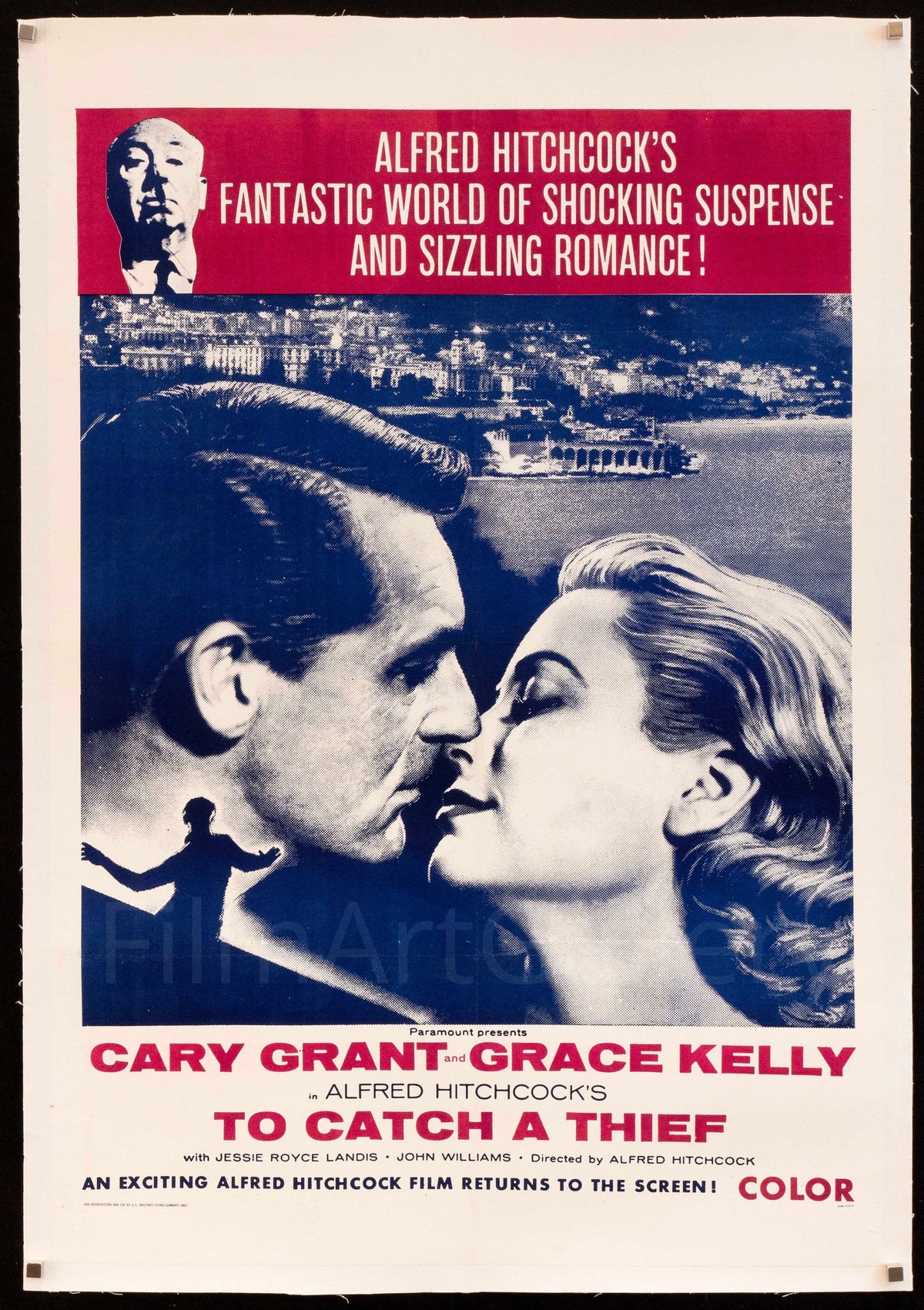 To Catch a Thief Original Vintage Movie Poster