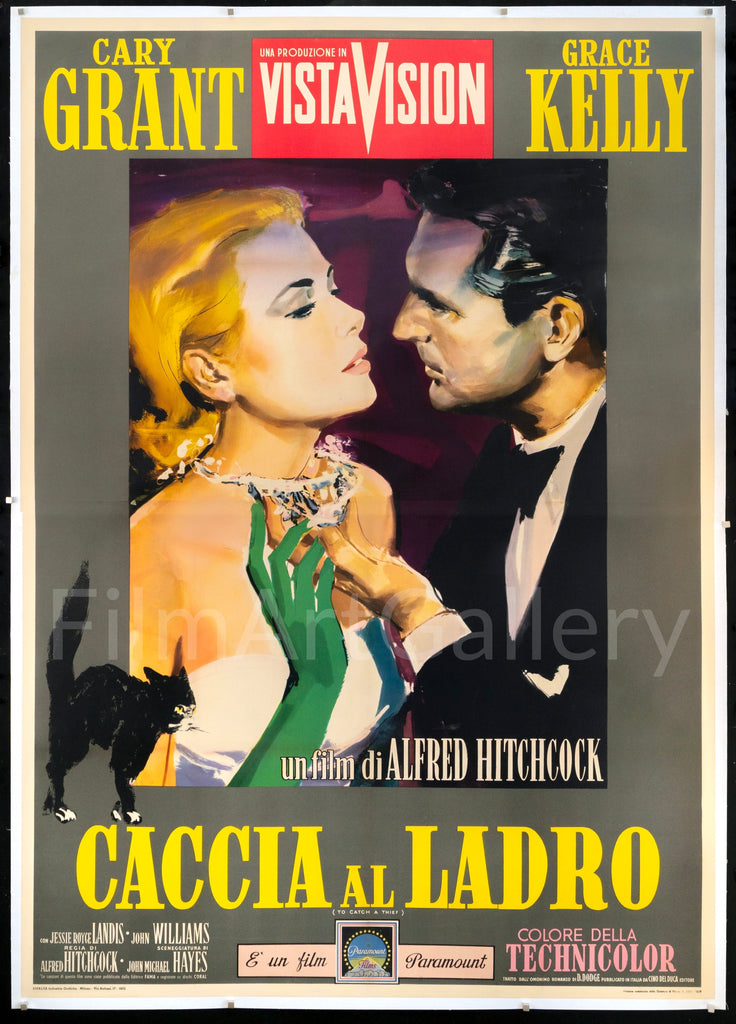 To Catch a Thief Original Vintage Movie Poster