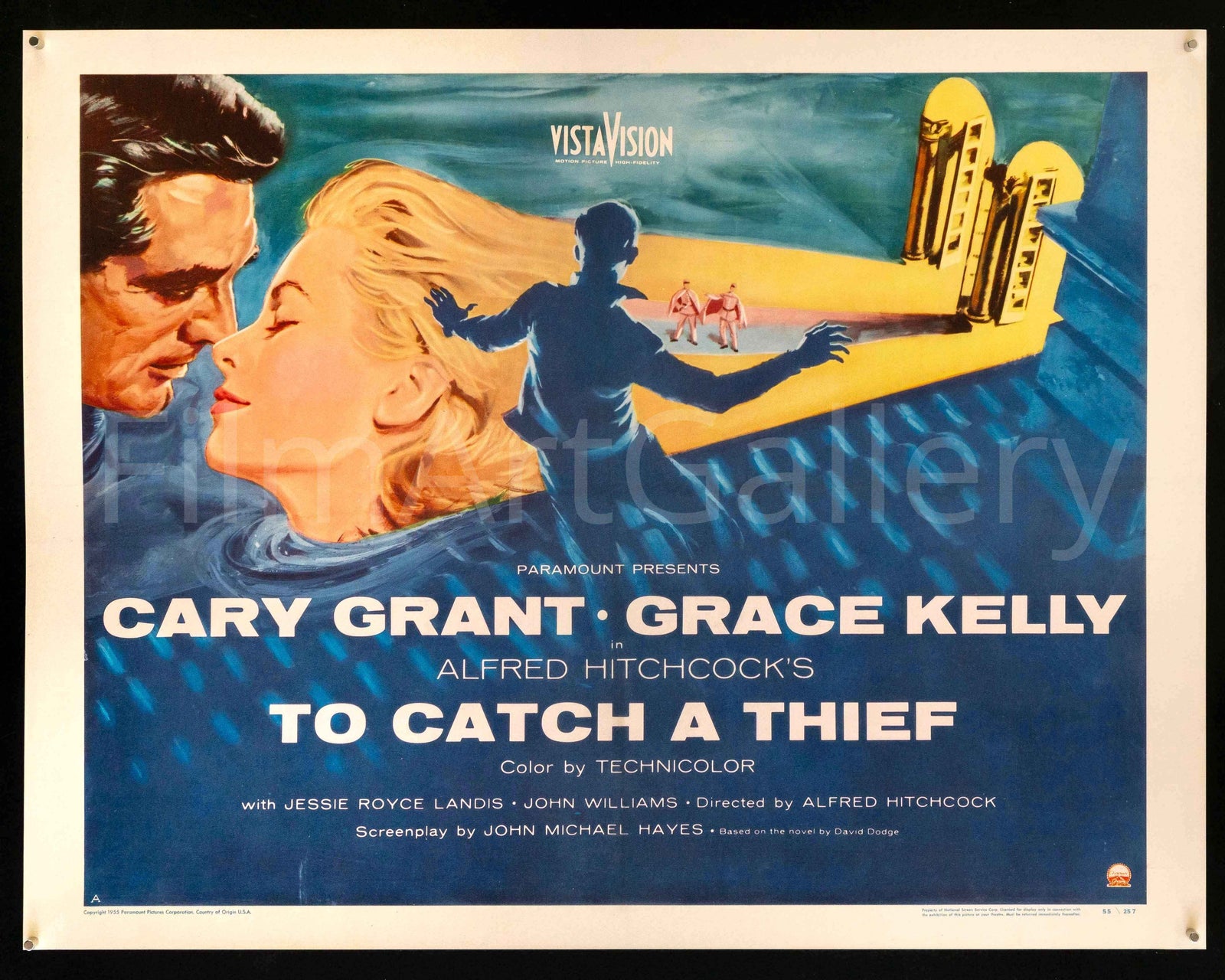 To Catch a Thief Original Vintage Movie Poster