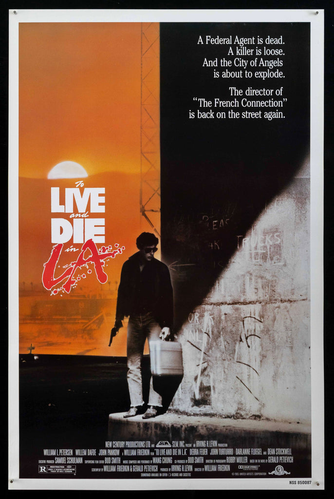 To Live and Die in L.A. Original Vintage Movie Poster