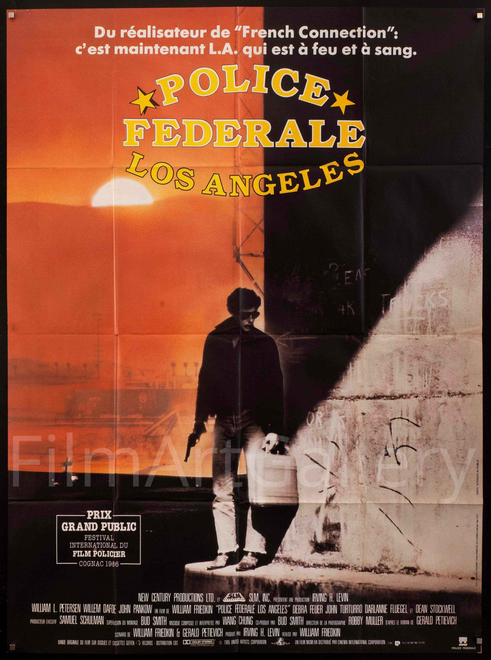 To Live and Die in L.A. Original Vintage Movie Poster