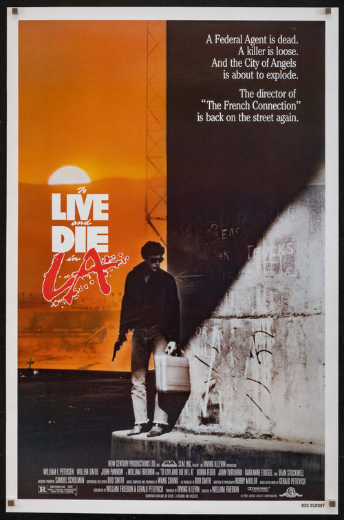 To Live and Die in L.A. Original Vintage Movie Poster