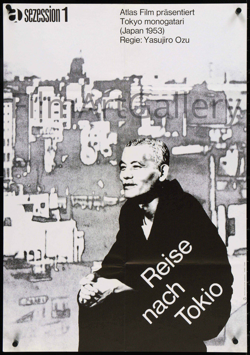 Tokyo Story Original Vintage Movie Poster