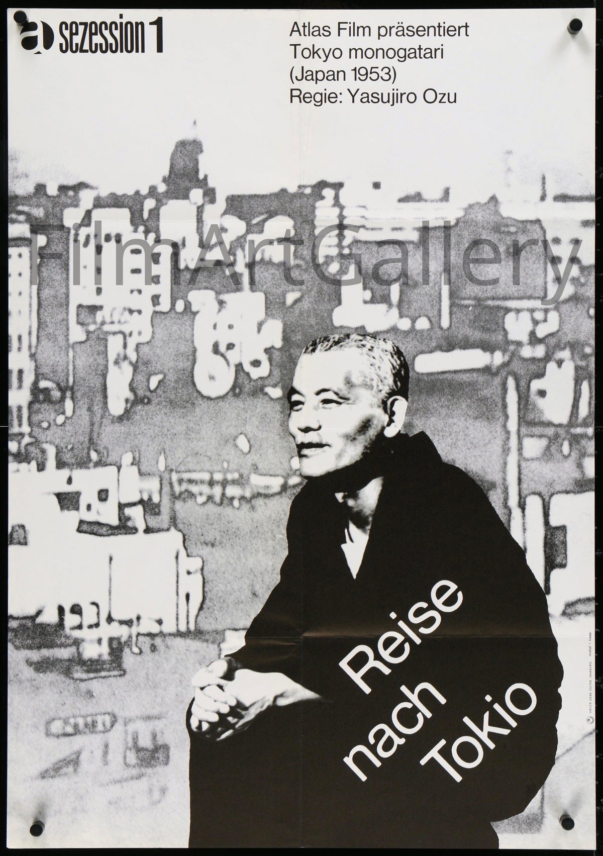 Tokyo Story Original Vintage Movie Poster