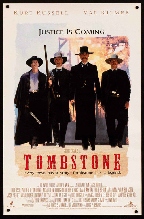 Tombstone Original Vintage Movie Poster
