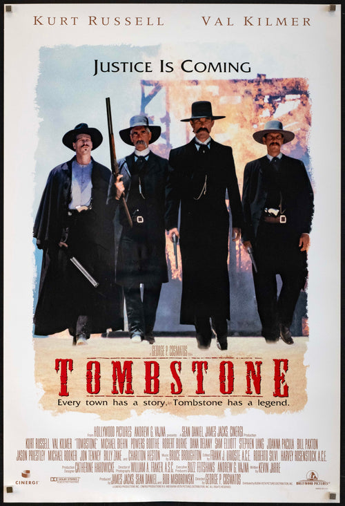 Tombstone Original Vintage Movie Poster