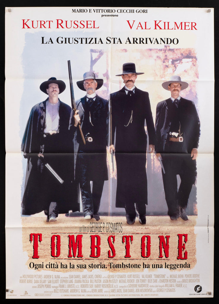 Tombstone Original Vintage Movie Poster