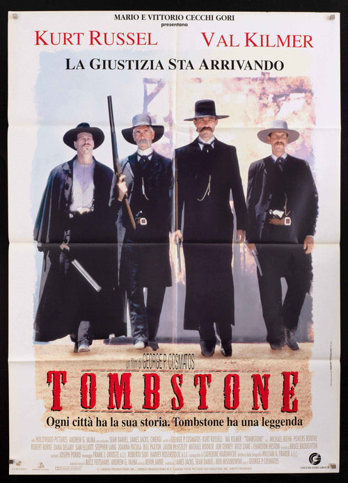 Tombstone Original Vintage Movie Poster