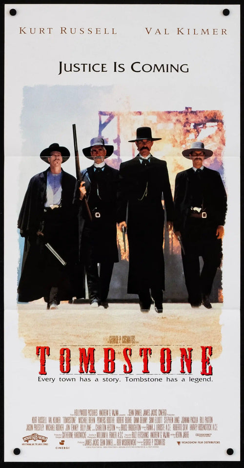 Tombstone Original Vintage Movie Poster